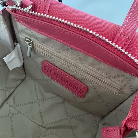 NWT STEVE MADDEN SMALL SATCHEL CROSSBODY BAG - Picture 7 of 8